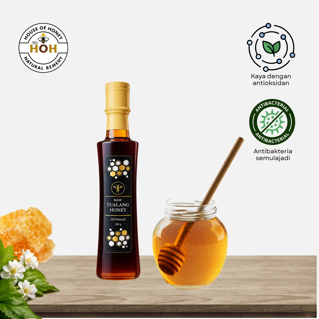 Golden Select: Raw Tualang Honey – 350 g